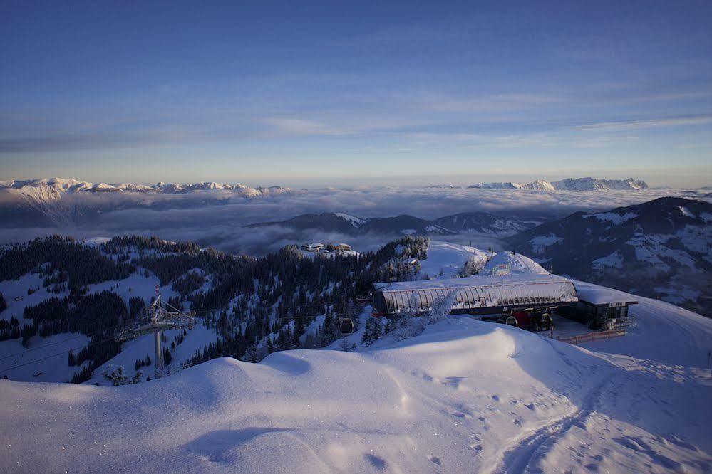 Gasthof Pension Alpenblick Radfeld Buitenkant foto